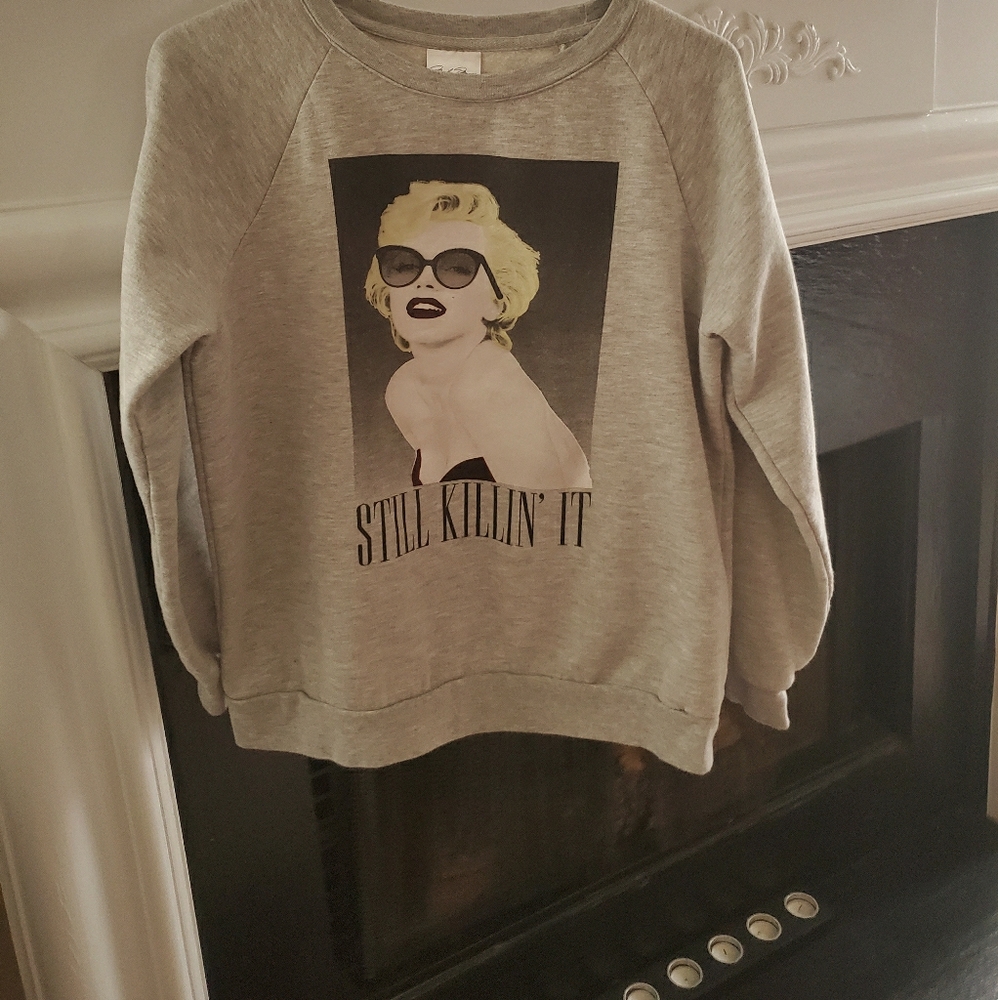 Marilyn Monroe Sweatshirt - Picture 1 of 5